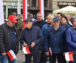 Karol Nawrocki przyjechał do Torunia. Fotorelacja ze spotkania