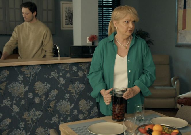 Barwy szczęścia ostatni odcinek 3202. Małgorzata (Adrianna Biedrzyńska), Cezary (Marcel Opaliński)