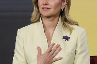 Pierwsza dama Ukrainy Ołena Zełenska w Warszawie