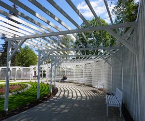 Różanka w Parku Planty po remoncie