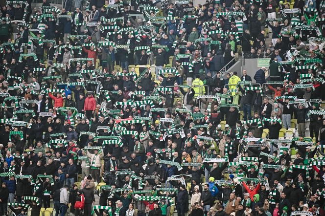 Lechia Gdańsk - Widzew Łódź: Zdjęcia kibiców z meczu 15. kolejki PKO BP Ekstraklasy