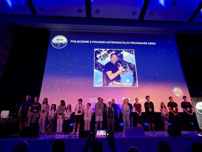 Połączenie ze stacją kosmiczną z Rzeszowa