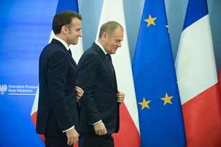 Prezydent Emmanuel Macron w Polsce