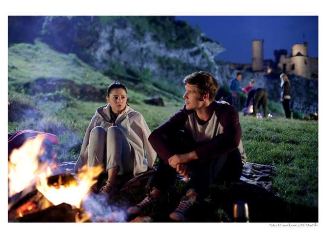 M jak miłość odc. 1164. Iza (Adriana Kalska), Marcin (Mikołaj Roznerski)