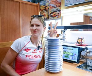 Pia Skrzyszowska lubi sushi