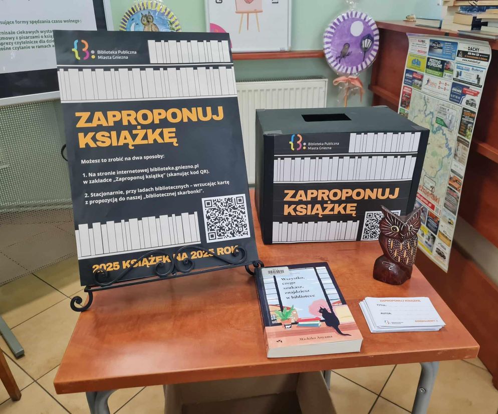 Zaproponuj książkę