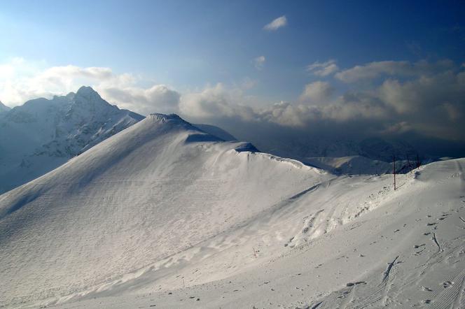 zima śnieg góry Tatry