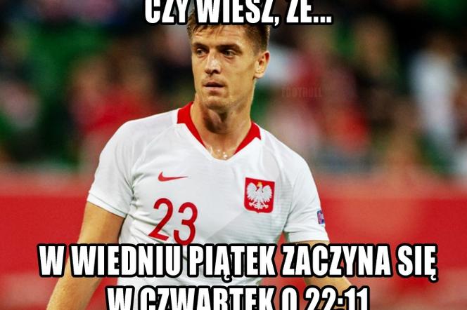 Memy po meczu Austria - Polska (0:1) w el. Euro 2020
