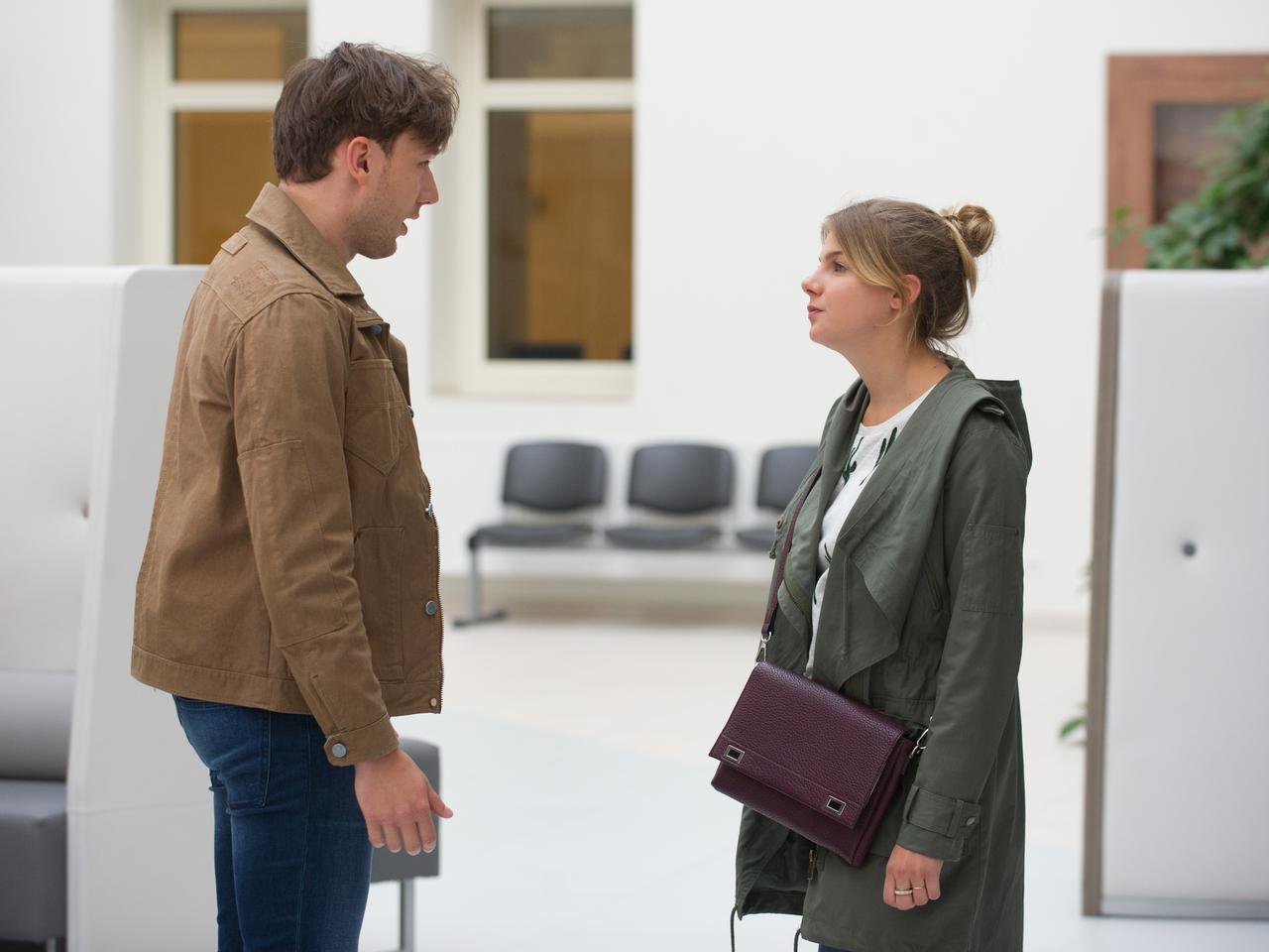 Na Wspólnej, odcinek 2523: Ola (Marta Wierzbicka), Błażej (Jakub Świderski)