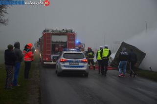 Śmiertelny wypadek pod Głużkiem, okolice Mławy