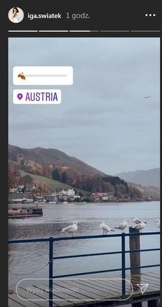 Iga Świątek w Austrii