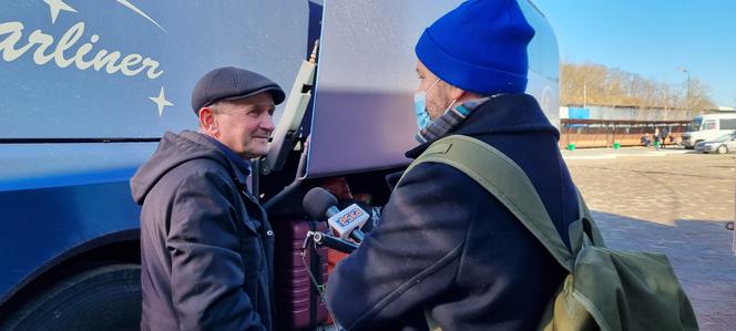 Emocje na dworcu PKS w Lublinie. Ukraińcy wracają do domu