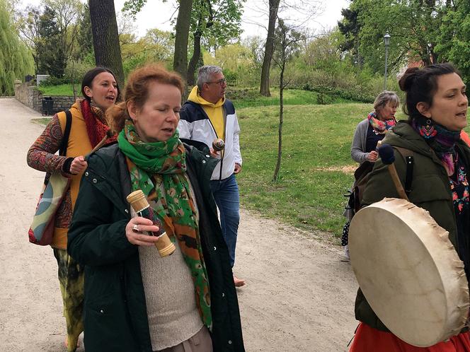 Happening "Boso przez Grudziądz"