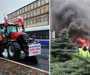 Wojewoda komentuje okoliczności użycia gazu na proteście rolników. Ucierpiała dziennikarka Radia PiK