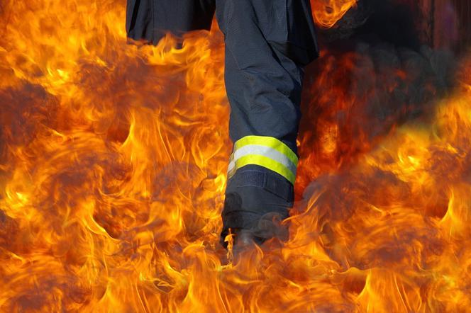 Tragiczny pożar w Żebrach na Podlasiu