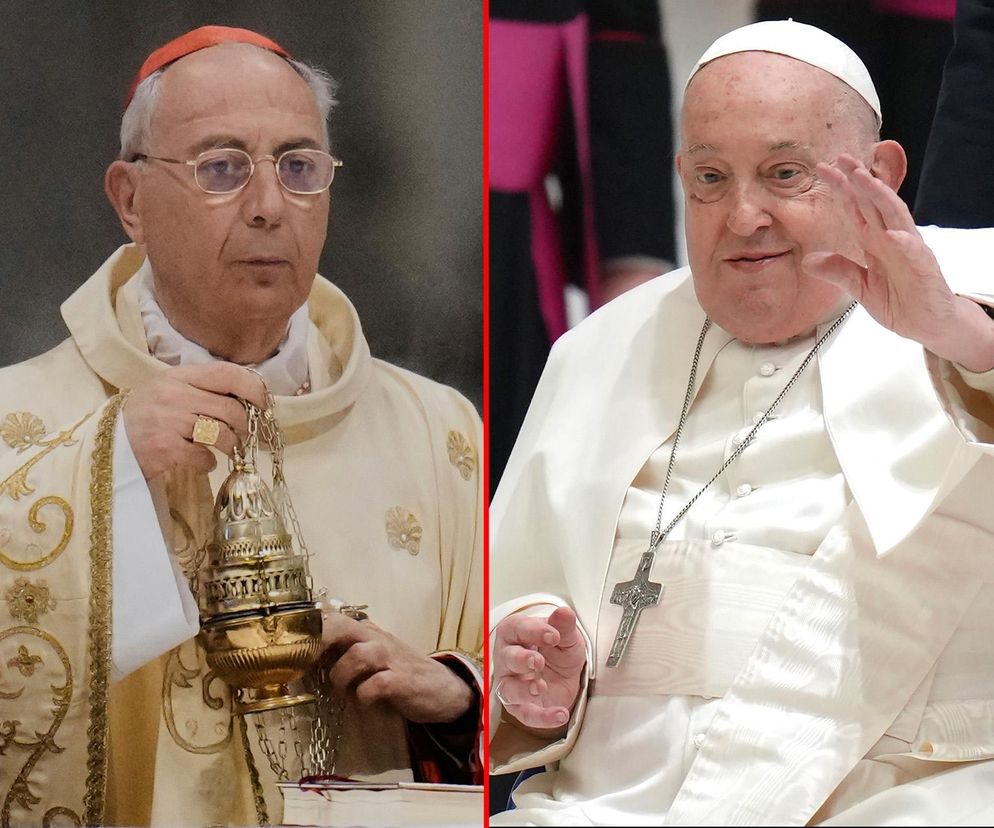 kard. Dominique Mamberti, papież Franciszek