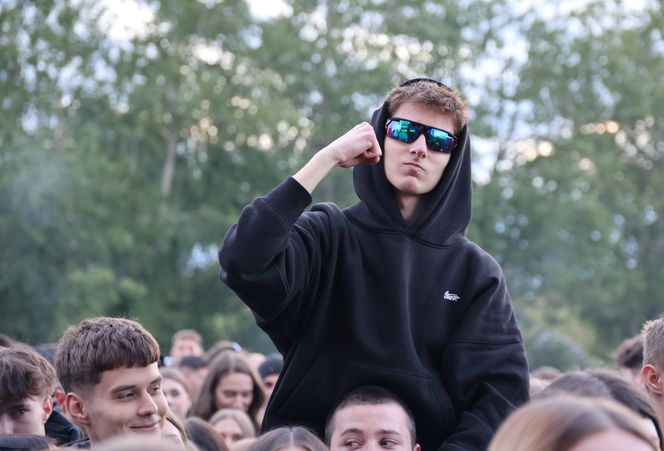 Tłum studentów bawił się pierwszego dnia Juwenaliów Politechniki Lubelskiej 2025