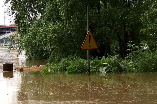 Fala wezbraniowa dotarła do Warszawy