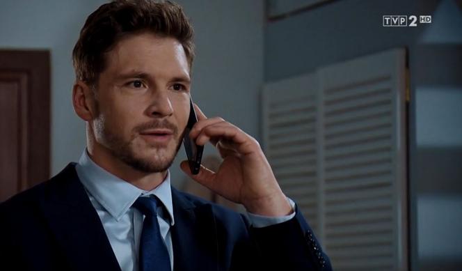 	M jak miłość, odc. 1517. Marcin (Mikołaj Roznerski)