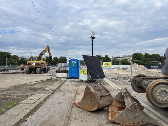 Remont mostu Grunwaldzkiego w Krakowie
