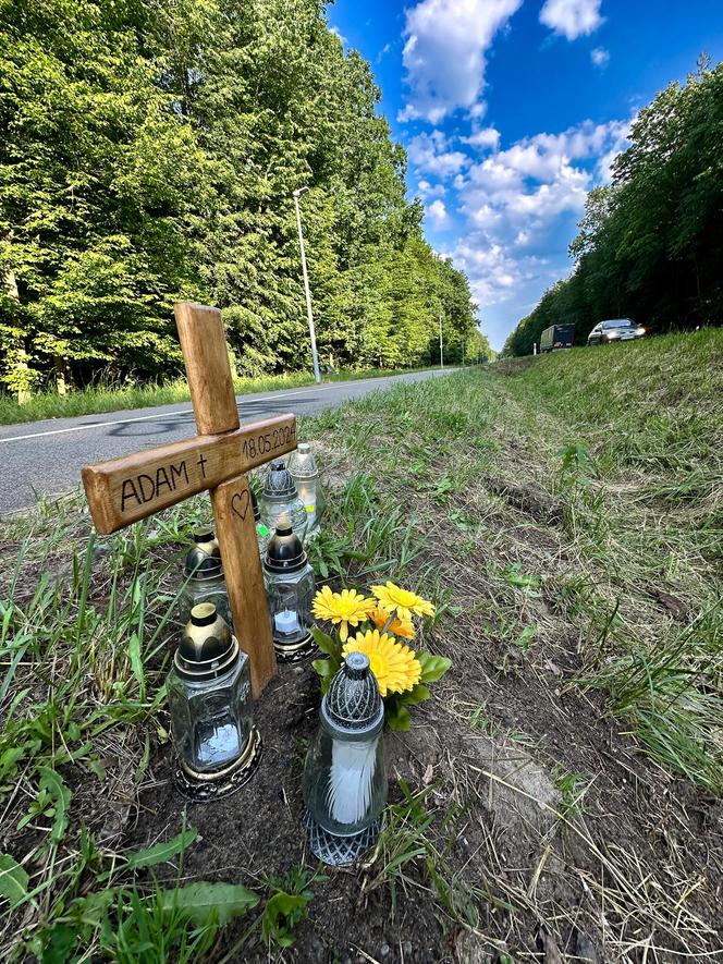 Iława. Adam zginął w wypadku w drodze do chorego syna. Miesiąc wcześniej stracił ojca [ZDJĘCIA]