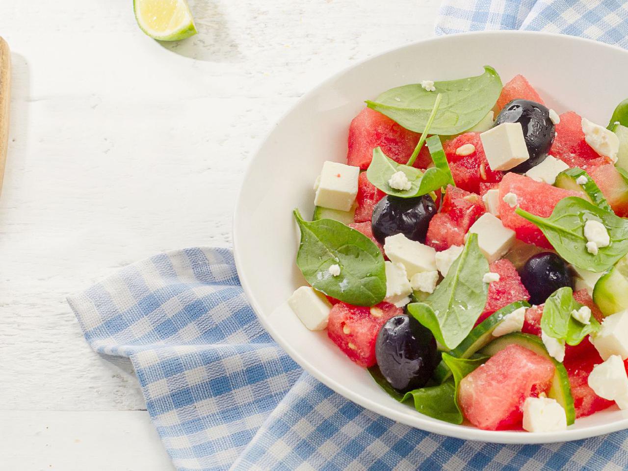Wytrawna sałatka z arbuza: przepis
