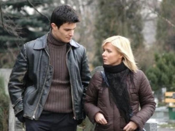 Pierwsza miłość. Paweł Krzyżanowski (Mikołaj Krawczyk), Marysia (Aneta Zając)