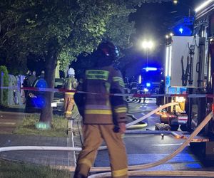 Antyterroryści zatrzymali mężczyznę w Ząbkach. Zabarykadował się w domu