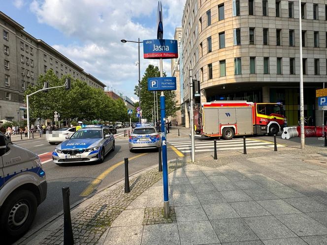 Alarm bombowy ul. Jasna