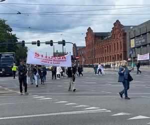 Strajk MOPS Łódź 21 czerwca