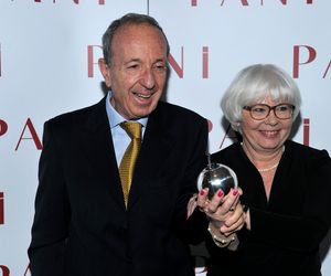 Daniel Passent z żoną Martą Dobromirską-Passent 