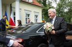 Radosław Sikorski przyjął delegację z Ukrainy w Chobielinie