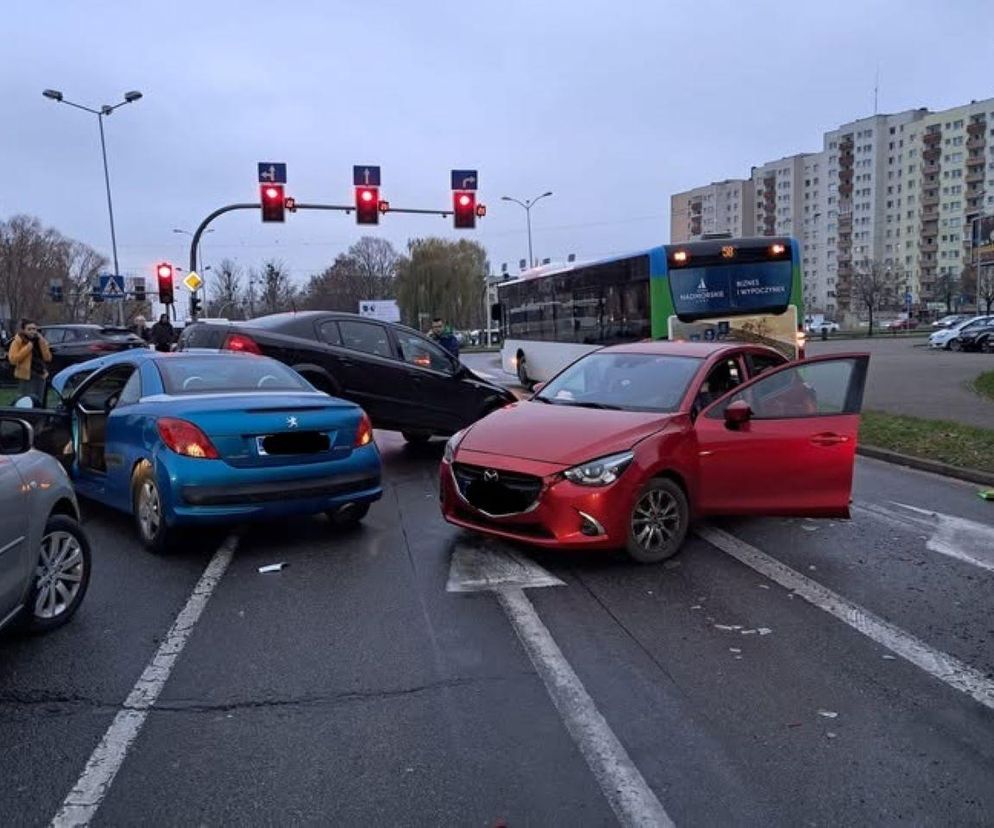 Karambol w Szczecinie