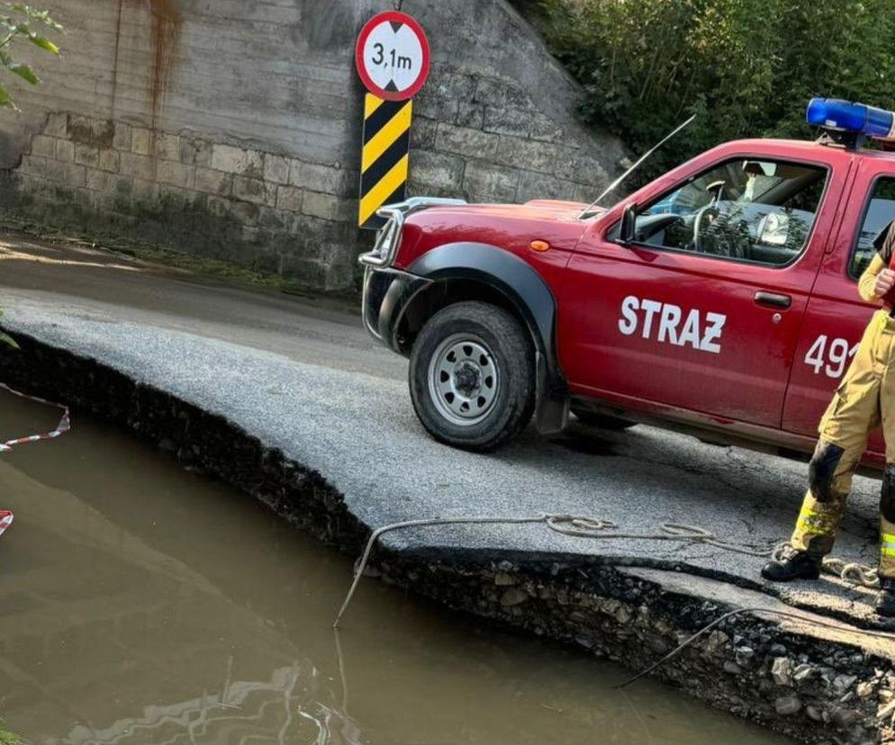 Tak strażacy z Podlasia walczą ze skutkami powodzi na południu Polski. Zobaczcie te zdjęcia!