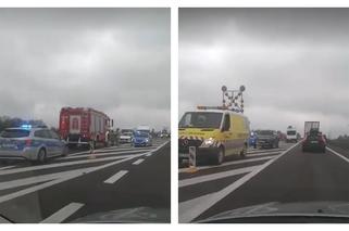 Wypadek i kolizja na S19 w Stobiernej! Są ranni. Na miejscu utrudnienia [22.04.2022]