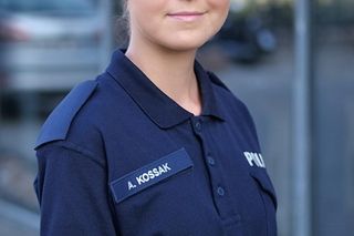 Pierwsza miłość. Policjantka Adrianna (Weronika Krystek) 