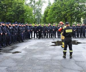 Policjanci szkolili się z gaszenia pożarów