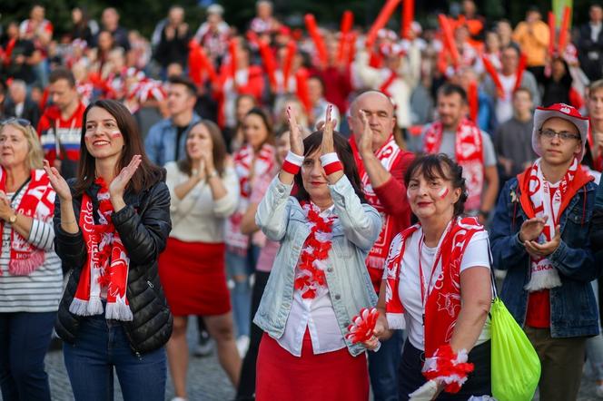 Polska - Brazylia: kibice w Strefie Kibica w Katowicach