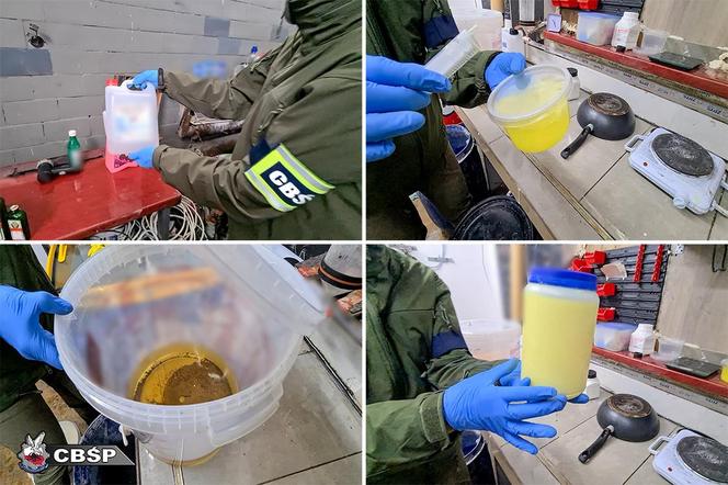 Bydgoskie CBŚP zlikwidowało gigantyczne laboratorium! Tu powstawała amfetamina 