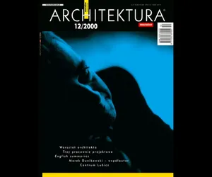 Miesięcznik Architektura 12/2000