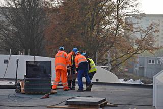 Budowa Fabryki Wody - listopad 2022