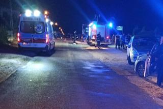 ŁÓDZKIE. Potworna tragedia pod Sieradzem! Rowerzysta nie miał żadnych szans [FOTO]