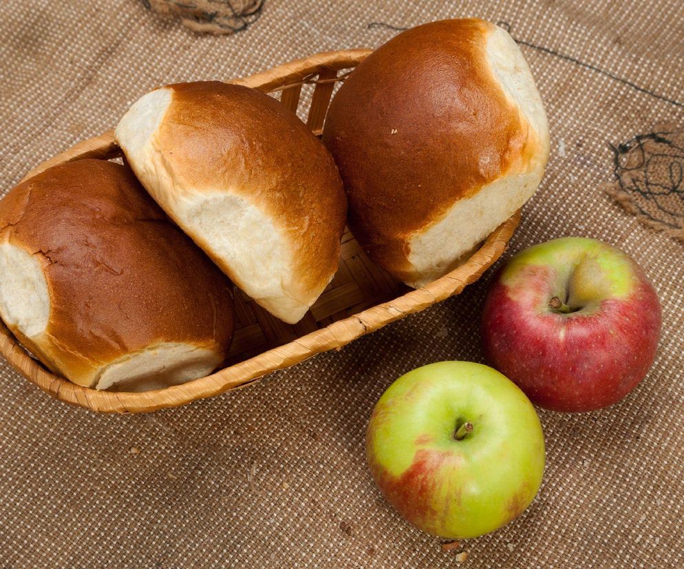 bułeczki twarogowe z jabłkiem