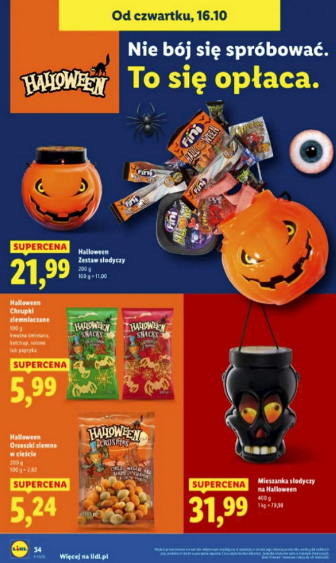 Lidl na Halloween