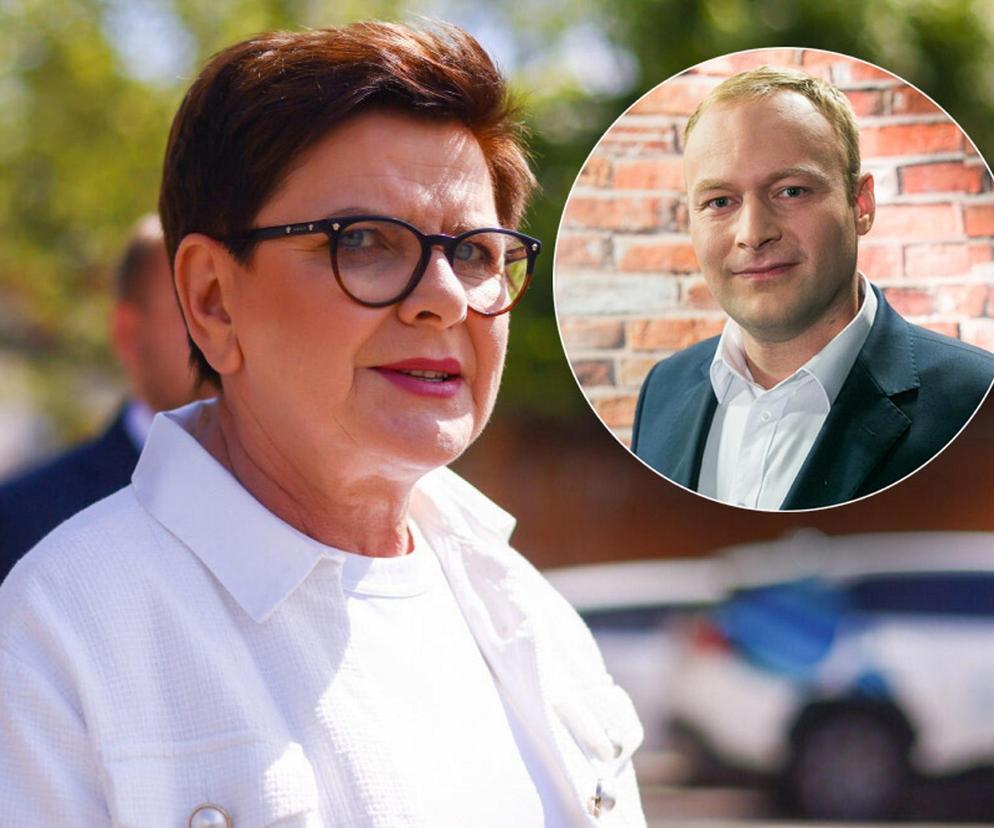 Beata Szydło z Marcinem Mastalerkiem