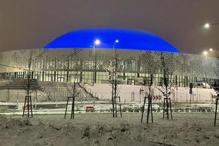 Hala Urania jak Sphere w USA? Podświetlona kopuła robi wrażenie [ZDJĘCIA, WIDEO]