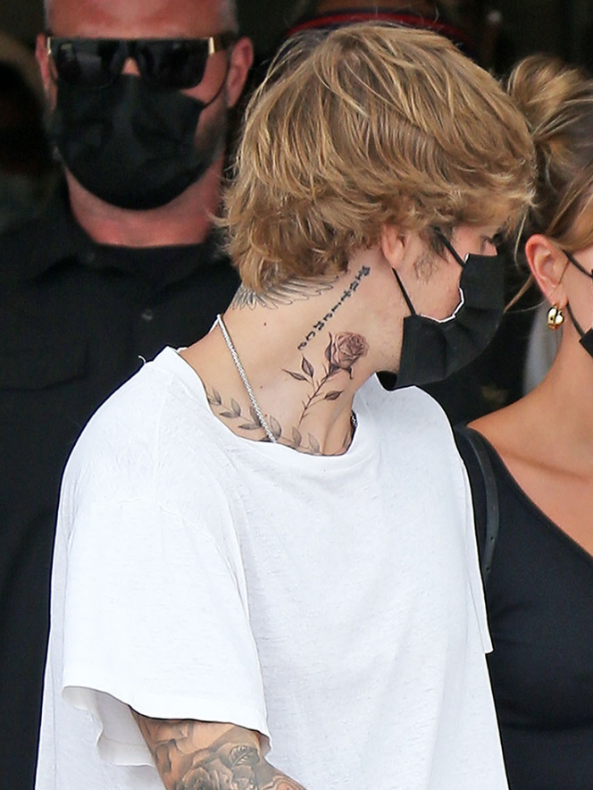 Justin Bieber i jego nowy tatuaż