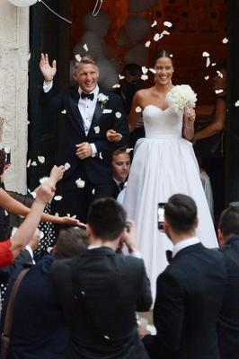 Bastian Schweinsteiger, Ana Ivanović, ślub kościelny