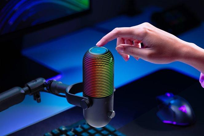 Mikrofony gamingowe jakich jeszcze nie było. Razer prezentuje Seiren V3 Chroma