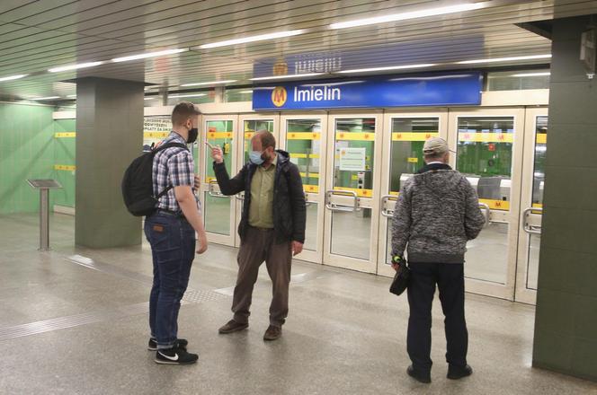 Makabra na stacji metra Imielin, nie żyje kobieta